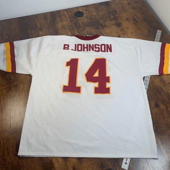 Vintage Brad Johnson Washington Redskins Logo Athletic B. Johnson Jersey XL - Picture 3 of 9